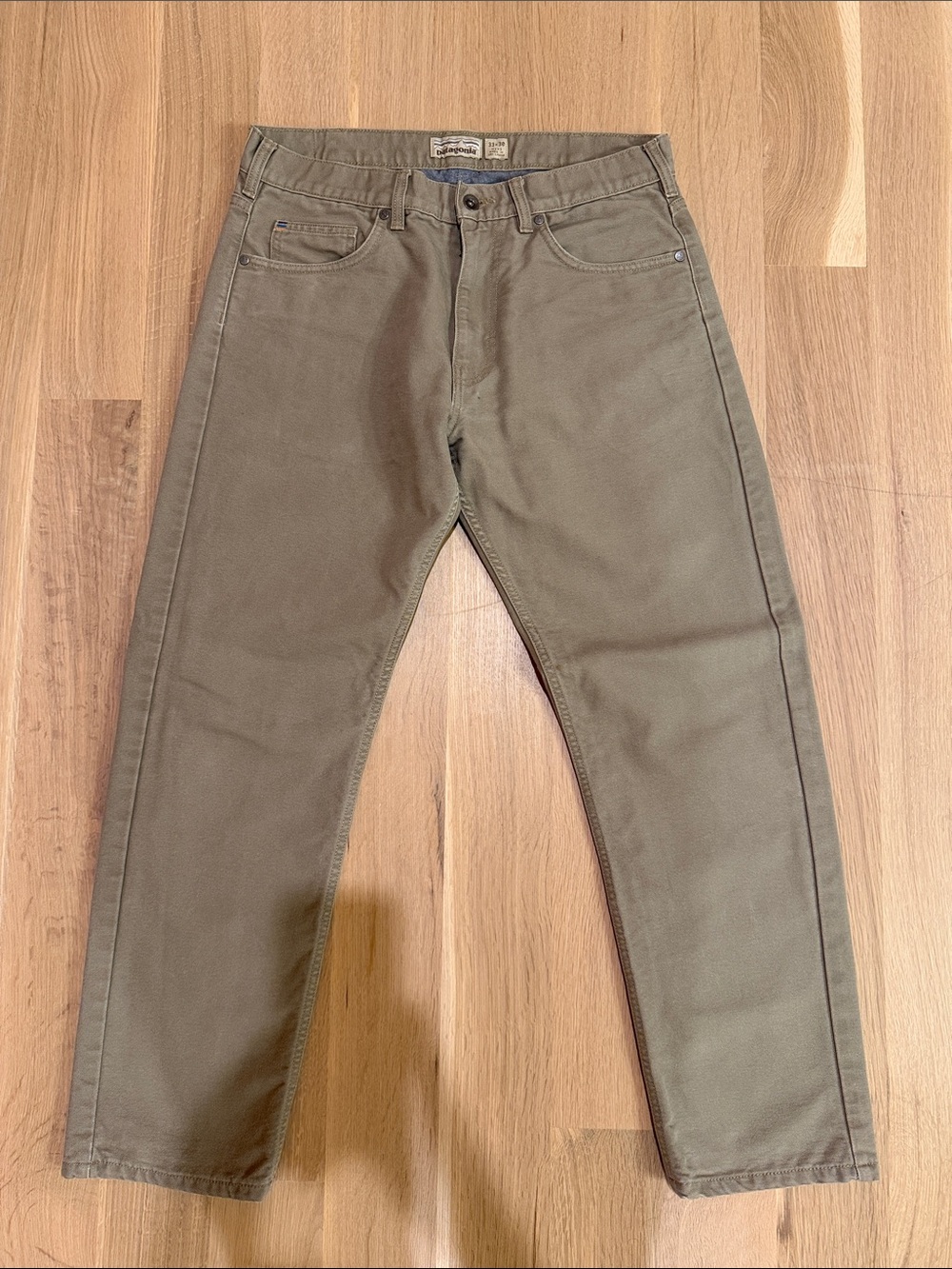 Patagonia Men's Khaki Fleece-Lined Pants (33x30)